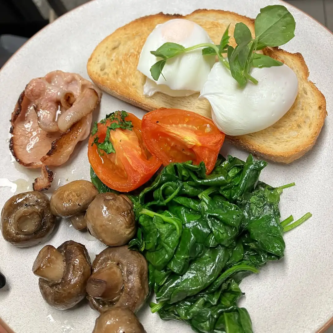 Poached Eggs on Toast