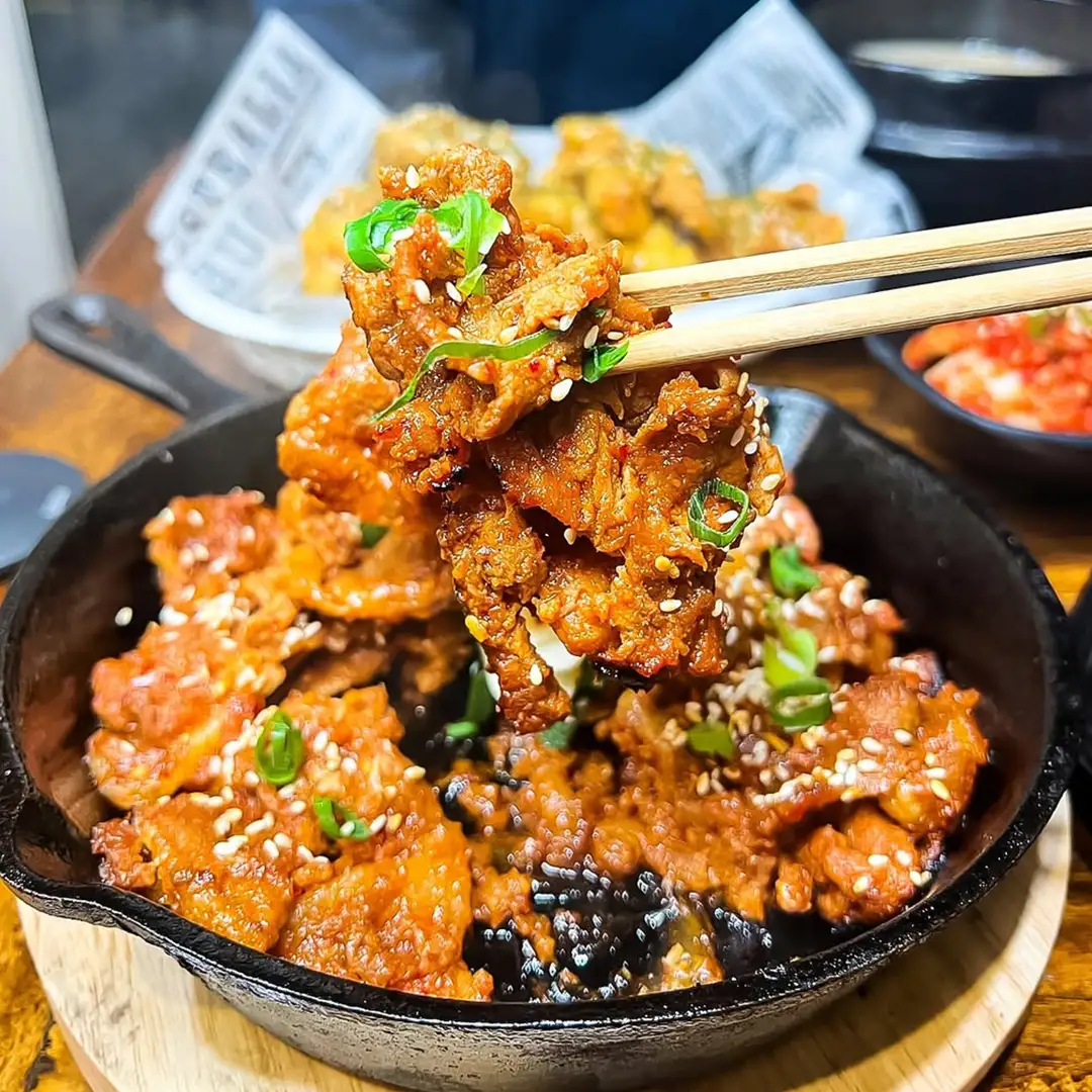 Honey Garlic Fried Chicken